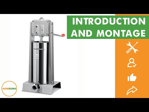 Presentation and assembly Tre Spade 15/V Deluxe - Vertical bagging machine