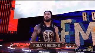 Seth Rollins vs Roman reigns vs Dean Ambrose  battleground highlights