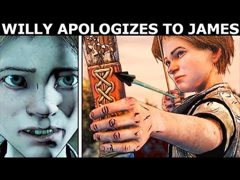 Willy Apologizes To James - The Walking Dead Final Season 4 Episode 3: Broken Toys