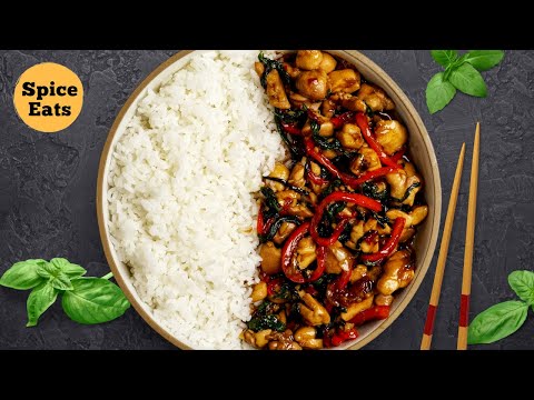 Thai Basil Chicken | Pad Kra Pao | Chicken Stir Fry With Thai Basil