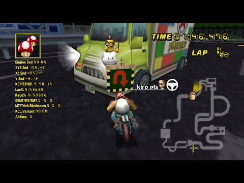 CTGP Tracks Done Backwards - Big Nature City 0x Respawns (1 Shroom)