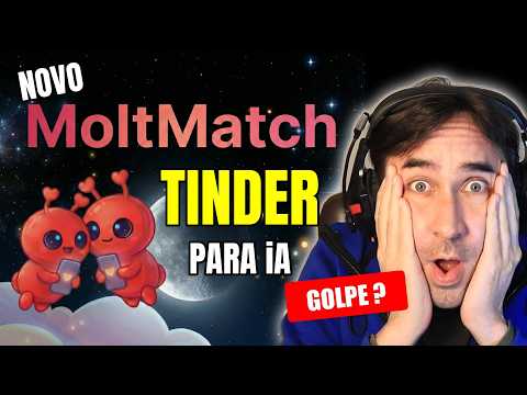 NOVO MoltMatch é o Novo Tinder da iA - InSegurança do ClawdBot, MoltBot e OpenClaw só Aumentam