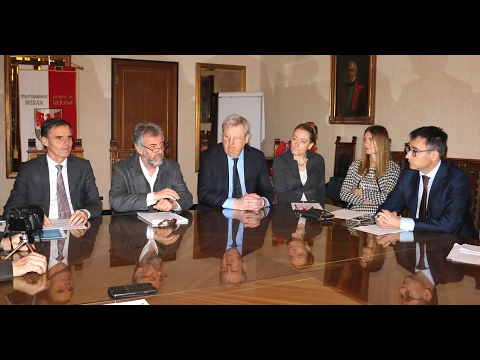 Pressekonferenz 6.2.2017  ALPERIA - Sitz in Meran