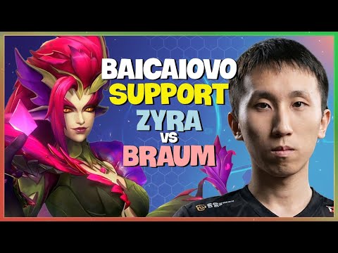 Baicaiovo Top 2 Super Server Zyra Support Mastery and Macro Analysis Engsub