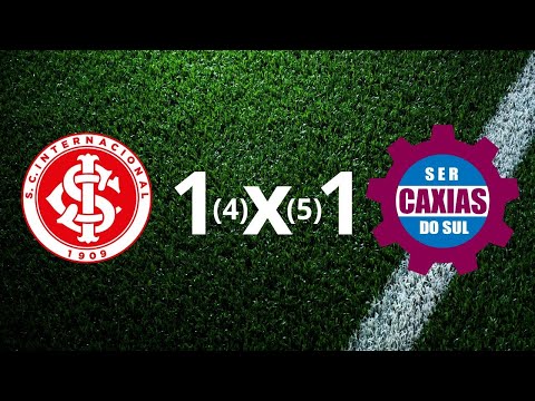 INTER ELIMINADO | GAUCHÃO | INTERNACIONAL 1 (4) X (5) 1 CAXIAS | SEMI - VOLTA | MELHORES MOMENTOS