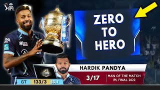 Hardik Pandya Status | Zero to Hero 🔥 | Hardik Pandya Whatsapp Status Video | IPL 2022 Final