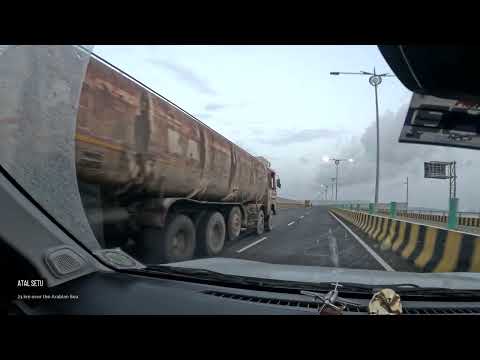 Atal Setu at Dawn | Pune to Mumbai Tata Punch EV | 4K GoPro Road Trip Vlog