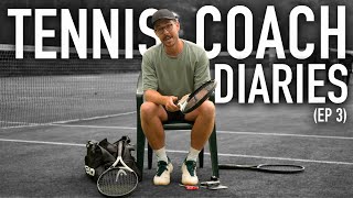Coaching. Competing. Creating… & Crashing? 😅 Tennis Coach Diaries Ep. 3
