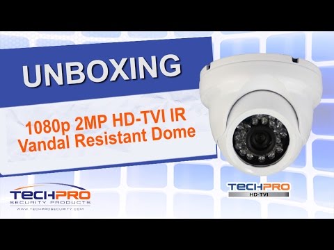 Unboxing - 1080p 2MP HD-TVI IR Vandal Resistant Dome