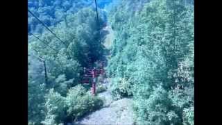 preview picture of video 'Riding the Sky Lift at Natural Bridge Park in Kentucky'