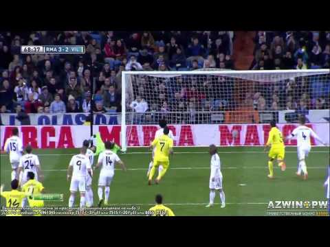 Giovani dos Santos Fantastic Free Kick  Goal ~ Real Madrid vs Villareal 3 2  La Liga  HD