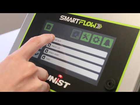 Running, deleting, and exporting a job on the SmartFlow<sup>®</sup> controller This video shows you how to run, delete, and export a job on the SmartFlow<sup>®</sup> controller.