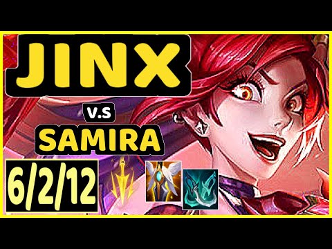 JINX vs SAMIRA - 6/2/12 KDA BOTTOM ADC CHALLENGER GAMEPLAY - KR