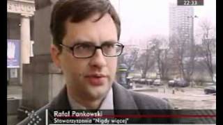 Rafał Pankowski o marszu ONR i MW w Święto Niepodległości, 11.2010.