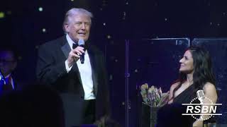 WATCH: President Trump Hosts a Charity Auction Live at His Party - 12/31/25