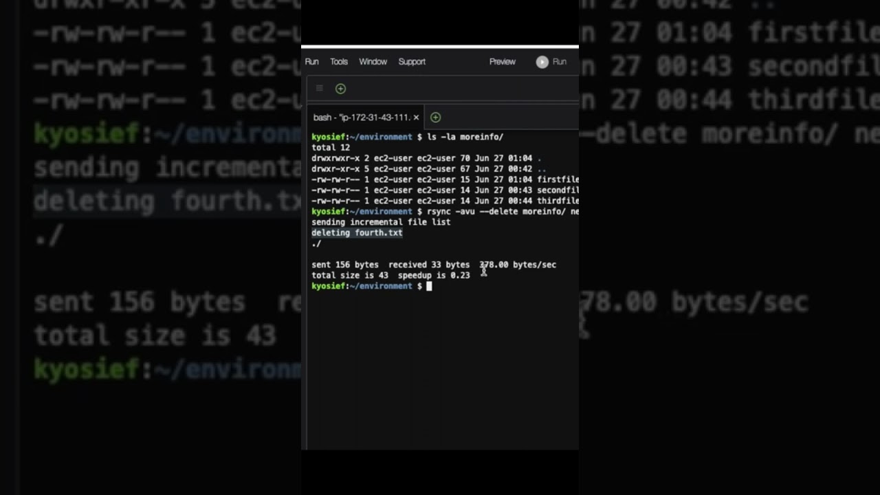 Using cp and rsync commands in linux platform #coding #linux