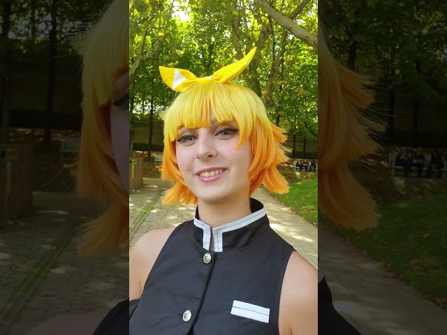 Vídeo relacionado con Bocguy Zenitsu Cosplay, Disfraz de Anime Zenitsu Agatsuma, Disfraz Anime para Hombre, Uniforme Personaje Traje de Kimono para Adultos para Carnaval, Halloween, Fiesta de Cosplay