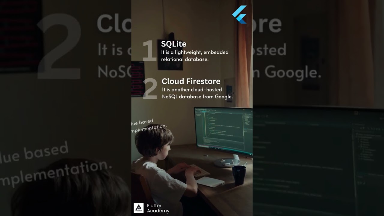 Database for #flutter Subscribe to 2ByteCode 🔥 #flutterbeginners #academyapp #developer #flutterdev