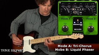 Video thumbnail for Mooer Mod Factory Pro - Dual Engine Modulation Pedal by ProGuitarShopDemos