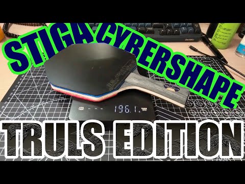 Gluing WTT Champion Blade, Stiga Cybershape Truls Moregard Edition