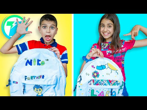 DECORA TU MOCHILA para la VUELTA al COLE!