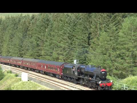 L.M.S  48151 The Dalesman  in Sunshine at Dent head  16th July 2019