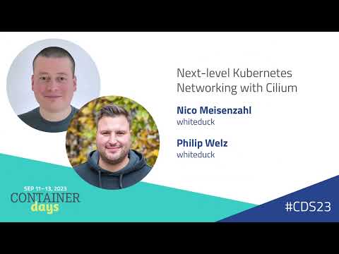 Next-level Kubernetes Networking with Cilium - Nico Meisenzahl and Philip Welz