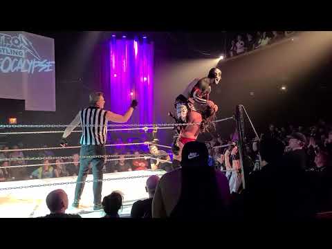 Michael Richard Blais (C) vs Funny Bone for the Infinity Championship