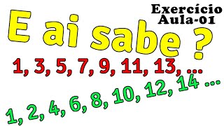 Aula 14.1 — Exwecício com Sequência de Números