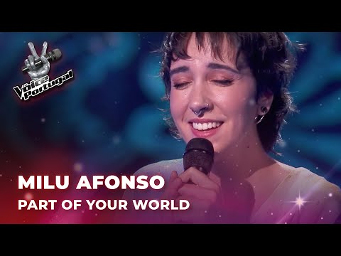 Milu Afonso - “Part of Your World” | Blind Auditions | The Voice Portugal 2023