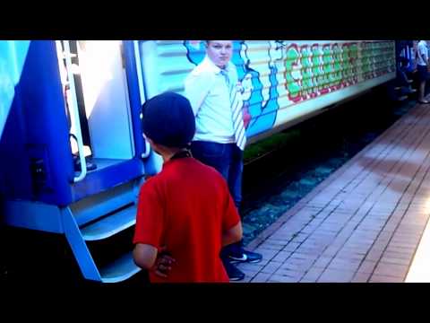 с детьми в Казани. Детская ж/д (пос.Юдино) 