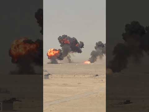 Birlik - 2025 Artilleriya bo‘linmalari shartli dushmanning obyektlarini yakson qildi