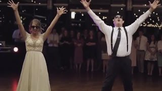 Father, Daughter Surprise Wedding Guests with Epic Dance