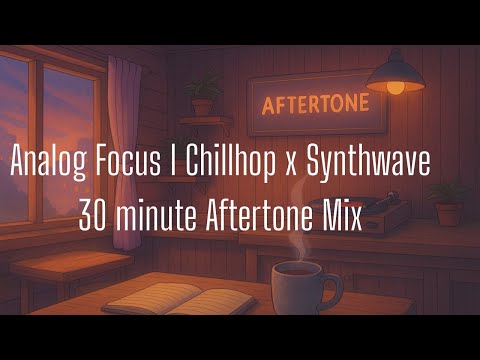 Analog Focus I Chillhop x Synthwave 30 minute Aftertone Mix