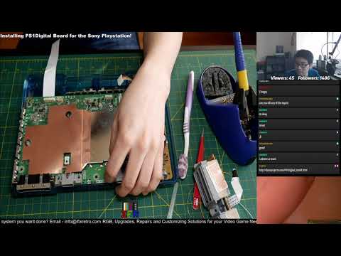 Installing the PS1Digital Board for the Sony Playstation!