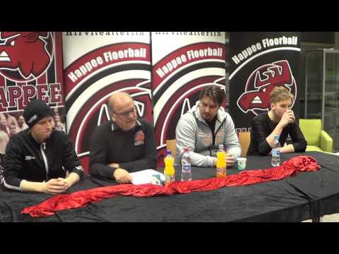 Happee - O2JKL Suomen Cup lehdistötilaisuus