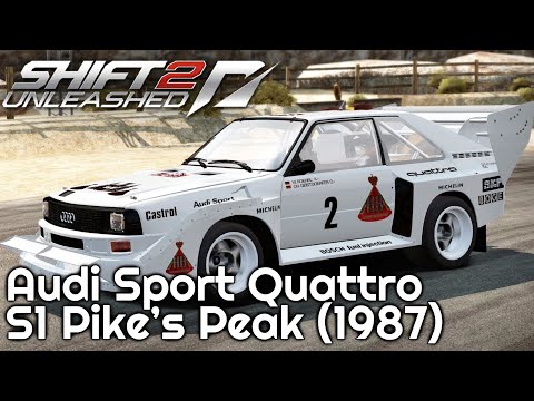 Audi Sport Quattro S1 Pike's Peak (1987) - Ambush Canyon [NFS/Need for Speed: Shift 2 | Gameplay]
