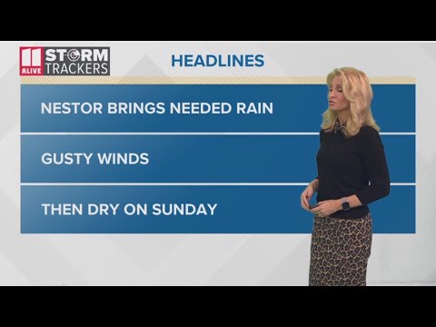 Saturday morning weather forecast - Oct 19 2019
