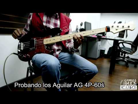 Test Aguilar AG 4P-60´s en Lakland 44-64 Custom.