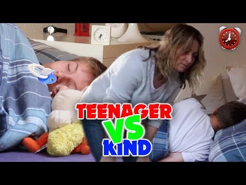 Teenager vs Kind - Morgenroutine 😴