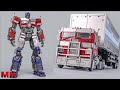 Transformers Rise Of The Beasts DLX Scale Optimus Prime BTT02 Transformation And Review