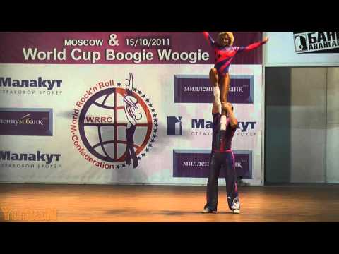 Rock-n-roll Q-final BERGER Jochen - WEIS Susanne (GER) & YOUDIN Ivan - SBITNEVA Olga (RUS)