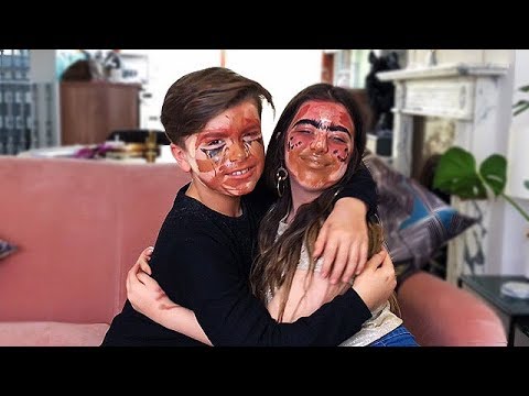 MAKEUP ROULETTE WITH SOPHIA GRACE | Reuben de Maid Video