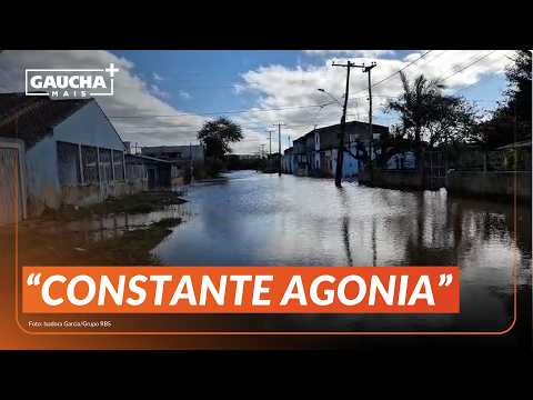 CHEIA do Rio Gravataí preocupa moradores de Alvorada; Veja o relato | Gaúcha+