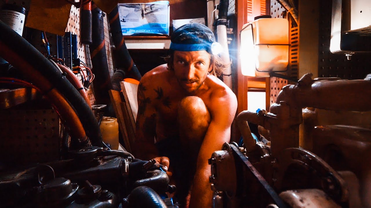 ENGINE FAILURE IN REMOTE INDONESIA - Sailing to Africa... Ep360