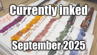Colorful Ink Swatches You Need To See! #currentlyinked September 2025