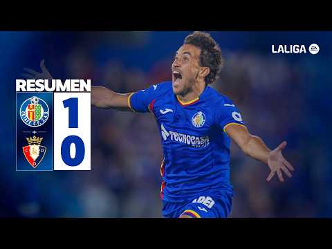 FC Getafe Madrid 1-0 CA Club Atlético Osasuna Pamplona 