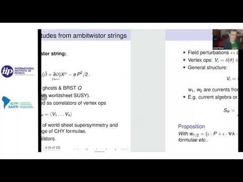 Week 2:  2020 Workshop on String Field Theory and Related Aspects - 5 of 5