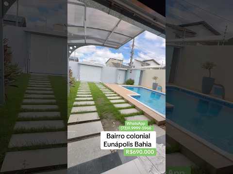 Bairro colonial em Eunápolis Bahia