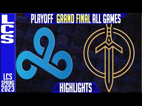 C9 vs GG Highlights ALL GAMES | LCS Spring 2023 Playoffs GRAND FINAL | Cloud9 vs Golden Guardians